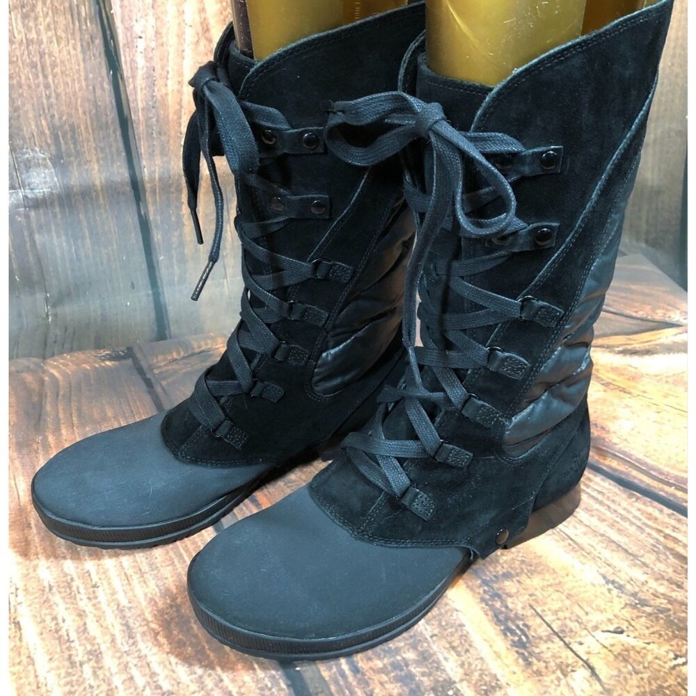 The North Face Zophia Tall Black Heetseeker Boots Womens 8 / 39 (p5N
